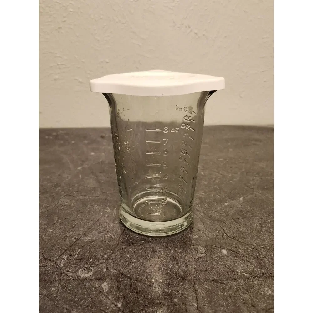 Anchor‎ Hocking 8-Ounce Triple Pour Measuring Cup, Clear, Set of 1